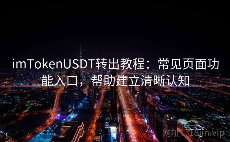 imTokenUSDT转出教程：常见页面功能入口，帮助建立清晰认知